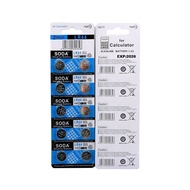 SODA [10pcs] LR44 / AG13 / A76 / PX76A / RW82 / V13GA / L1154 / GPA76 / G13A Alkaline Button Battery