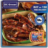 𝐍𝐎𝐍-𝐇𝐀𝐋𝐀𝐋🐷【Johnsonville】Original Bratwurst Pork Sausage Links 5PCS
