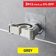 Mop & Broom Holder Strong Wall Hook Spin Mop Spinner Wall Stick Hanger Mop Holder Sticker Hook Bathr