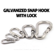 Galvanize Safety Snap Hook/Carabiner Metal Snap Hook