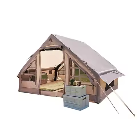 Outdoor inflatable tent, campground camping inflatable hut 4.8 square meters 6.3 square meters 12 sq