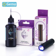 Gemo UV Light Curing Putty/Master Shrink/UV Torch Light