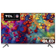 TCL 55-inch 6-Series 4K UHD Dolby Vision HDR QLED Roku Smart TV - 55R635, 2021 Model , Black