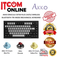 AKKO DRACULA CASTLE 5075B PLUS TRI-MODE BLUETOOTH WIRELESS MECHANICAL KEYBOARD