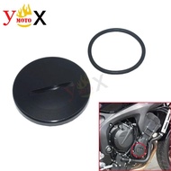 FZ 6R 09-14 Motorcycle 32MM/43MM Right Side Magneto Stator Generator Engine Cover Guard Screw Cap Fo