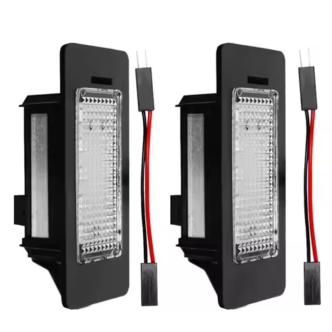 2PCS Car License Plate Light Colorful Flashing And Decoding For A1 A4 B8 A5 S5 A6 S6 A7 Q5-A67F