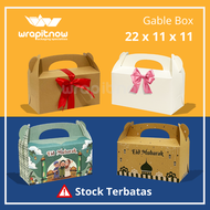 (Isi 20 pcs) Gable Box 22x11x11 Gable Box 24x10x7 / box toples box jinjing box tenteng kotak souveni