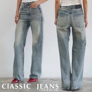 GENTE-Classic Gente Jeans (ยีนส์เอวระดับสะดือ)