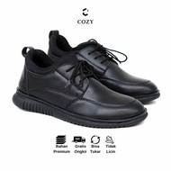 CZY Palmer Men's Black Formal Casual Work Shoes