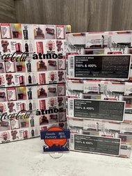 (不砍單) BEARBRICK atmos × Coca-Cola 100％ &amp; 400％ be@rbrick coca cola