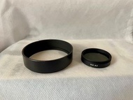 Minolta RF 250mm Hood and ND4