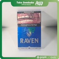 Raven 16 Batang - Rokok Raven Biru Kretek Filter - 1 Bungkus