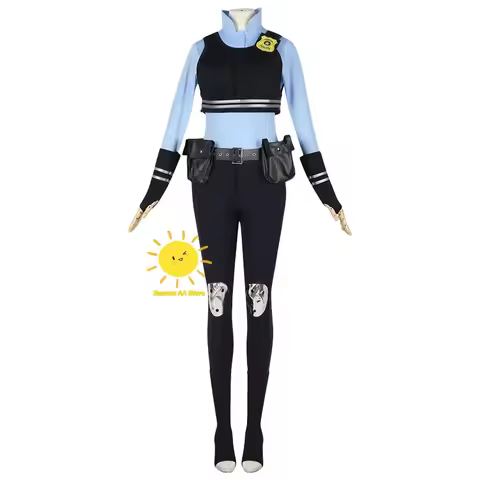 ✤✥✦BEAST KINGDOM Anime Judith Laverne Hopps Cosplay Zootopia Cosplay Costumes Uniform Accessories Ju