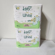 $35 for 2 kotex white pad 唯白超薄護翼衛生巾 28cm 16pcs M巾 