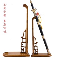 9.4 Sword Holder Sword Holder Solid Wood Goose Head Wenge Wood Vertical Knife Holder Samurai Knife H