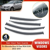For Mercedes Benz B Class W246 B180 2012~2018 Rain Sunshade Window Visor Windshield Deflectors Prot