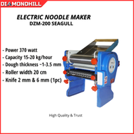 ELECTRIC NOODLE MAKER DZM-200 SEAGULL NON S/S MESIN GILINGAN MIE ELECTRIC NON S/S LISTRIK SEAGUL SEL