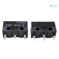 Will Micro Switches Original Mouse Limit Switches D2F-01F-T 10Million Clicks