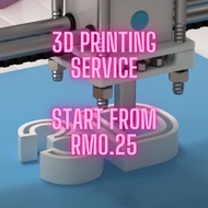 [3D PRINTING SERVICE] Start From RM0.25/gram FDM/SLA