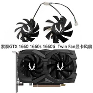 ZOTAC/ZOTAC GTX 1660 1660super 1660ti Twin Fan Graphics Card Cooling Dual Fan