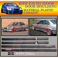BMW M3 3 SEIRES E36 M3 STYLE FENDER BODY M TECHNIC DOOR MOULDING SET DOOR STRIPS DOOR TRIM MATERIAL 