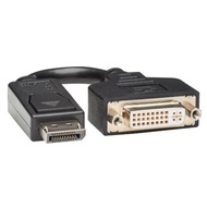 DisplayPort to DVI Cable Adapter, Converter for DP to DVI-I M/F