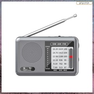 [L E U R]  Small Shortwave Radio Portable Shortwave Radio Am Fm Weather Radio Great Reception Transi