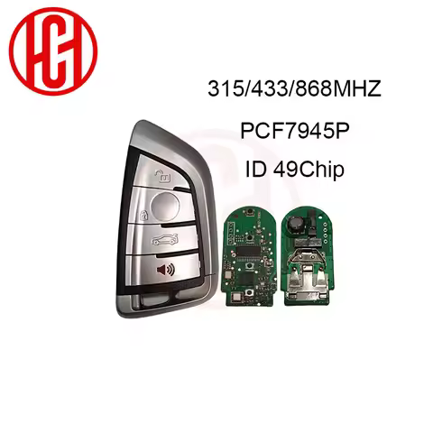 ID49 PCF7945P 315/433.92/434/868MHz Support CAS4 CAS4+ FEM BDC Upgrade Car Remote Key For BMW F X1 X