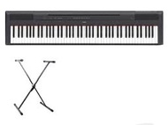 Yamaha P115 88key digital piano 88鍵數碼琴 連腳踏火牛及X型腳架