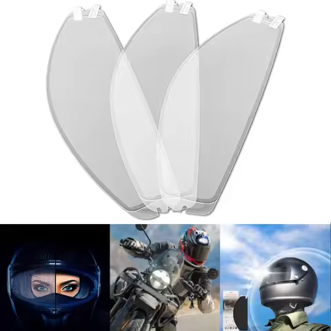 Helmet Clear Anti Fog Patch Fits Half Helmets Visor Anti Fog Sheet Motorcycle Helmet Anti Fog Film E