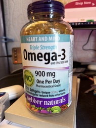 Webber Naturals Triple Strength Omega-3 900mg