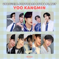 YOO KANGMIN BOYS 2 PLANET BOYS II PLANET/ BOYS PLANET 2/ VERY VERY VERY PHOTOCARD UNOFFICIAL/