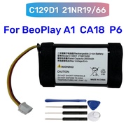 New 7.4V 2600mAh Battery 2ICR19/65 2INR19/66 C129D3 Replacement Battery for Bang & Olufsen BeoPlay A