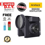 AIREGARD SNS-350 Exhaust Fan Ventilator (In-Line Series)
