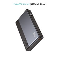 ALPHA-X ALP30-16PD Power Bank 30000mAh fast charge 100W จอ LED พาวเวอร์แบงค์ แถมถุงผ้า ประกัน 1 ปี