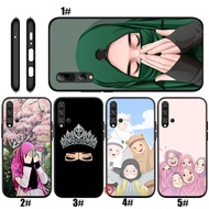 Case for Huawei Nova 2 Lite 7 SE Y6 Y7 Prime P Smart S Z LIC52 Islamic Muslim Girls Hijab