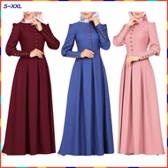 Baju Raya 2022 Jubah Muslimah Pakaian Lara Raisya Baju Kurung Moden Blouse Muslimah Jubah Long Dress Muslimah Kebaya Baju Melayu Kaftan Abaya Muslim Wear Peplum Palazo Fashion Women Lace Wanita Murah Plus Size Ramadan Banquet Arab MY53