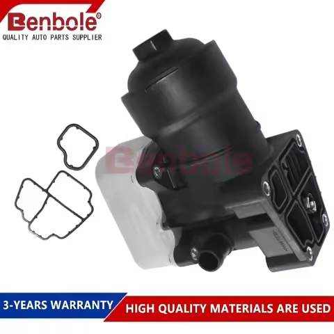 Oil Filter Housing Cooler Kit 03L115389B 03L115389C 03L115389H For VW Amarok Eos Passat CC Golf Beet