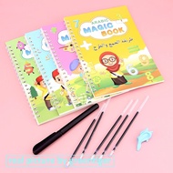 Sank Magic Book 4 Books/Set Magic Practice Book Original/Book Sank Magic 1 Set Of 4 Books+Pen