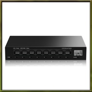 2.5Gb 8 Port Network Switch 2.5Gbps Unmanaged Ethernet Switch with 10Gb SFP+ Slot Home Lab Small Set