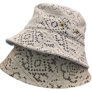 Free Shipping Tax Bottle Bottle Japan CA4LA April Hollow Embroidery All-Match Bucket Hat X SHK01025