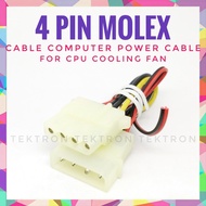 4pin PC connector power cable for computer cooling fan box 9cm