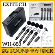 EZITECH QUAD WIRELESS PORTABLE MICROPHONE