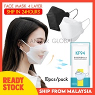 Face Mask Mulut A Mask 4 Ply Mask Face Mask KF94 Mask KF 94 Mask Pelitup Muka Penutup Mulut Face Mas