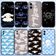 R-7 Cute Cartoon Cinnamoroll for Vivo V11i Y22S V5 V7 Plus Y75 Y79 TPU soft black protective case