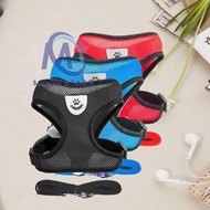 Cat Leashes Dog Grid Pattern Pet Chest Harness ms99