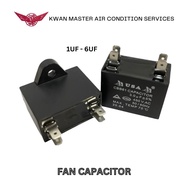 USA FAN CAPACITOR 1UF / 1.25UF / 1.5UF / 1.8UF / 2UF / 2.25UF / 2.5UF / 3UF / 3.5UF / 4UF / 5UF / 6U