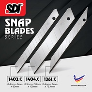 SDI Snap Blades (18mm x 5 Pcs/Tube) 1404.C-SDI