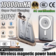【In STOCK】Ccc power bank Remax 3C Certified 10000mAh 3C Powerbank Magnetic Wireless Power Bank Low t