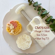 75gr Mooncake Mold CM75124 Snowskin Flower Cookies | CM75
